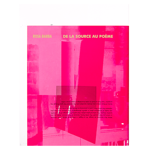 Rosa Barba, De la source au poème