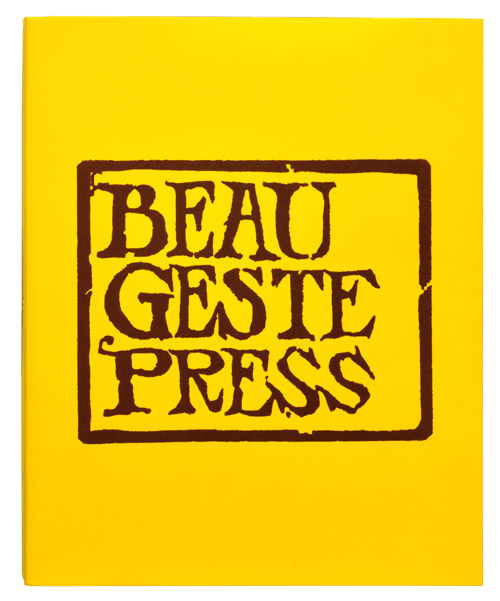<i>Beau Geste Press</i>